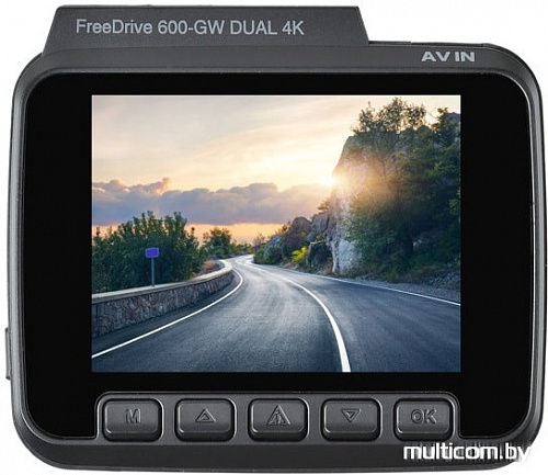 Автомобильный видеорегистратор Digma FreeDrive 600-GW DUAL 4K