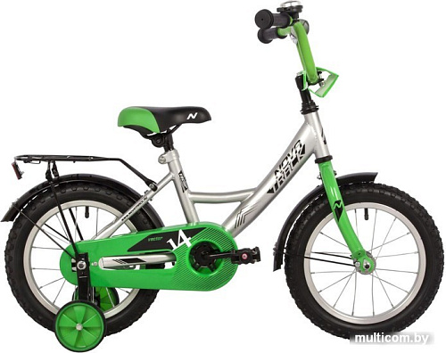 Детский велосипед Novatrack Vector 14 2022 143VECTOR.SL22 (серебристый)