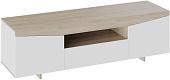Тумба Трия ТВ 1 (белый ясень/дуб сонома)