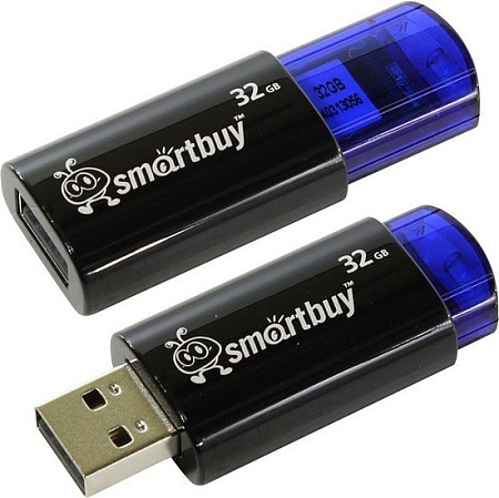 USB Flash Smart Buy 32GB Click Blue [SB32GBCL-B]