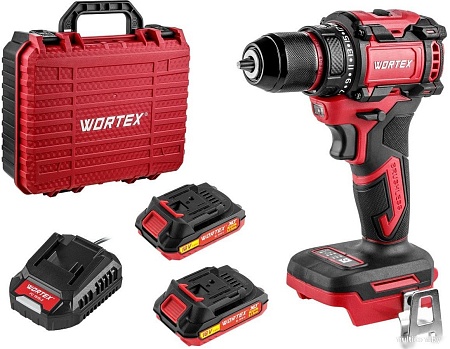 Дрель-шуруповерт Wortex BD 2025 DLi ALL1 1329836 (с 1-им АКБ, кейс)