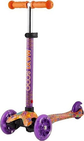 Трехколесный самокат Maxiscoo Baby MSC-B082009 (кошки)