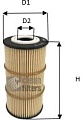 Масляный фильтр Clean filters ML4565