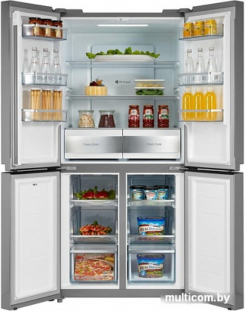 Четырёхдверный холодильник Midea MRC518SFNGX
