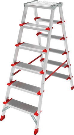 Лестница-стремянка Новая высота NV 3127 (2x6 ступеней)