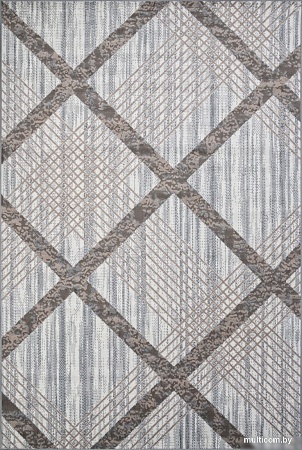 Ковер для жилой комнаты Merinos Sierra F351-STAN-CREAM-BLUE (1.8х2.5)