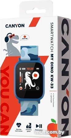 Умные часы Canyon MyDino CNE-KW33BL