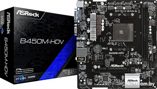 Материнская плата ASRock B450M-HDV