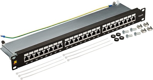 Патч-панель Lanmaster LAN-PPL24S6A