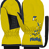 Горнолыжные варежки Reusch Kids Mitten Safety 6285405-2305 (р-р 4, Yellow/Dress Blue)