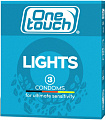 Гладкие презервативы One Touch Lights (3 шт)