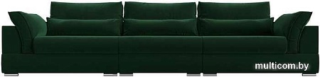 Диван Mebelico Пекин Long 115450 (велюр, зеленый)