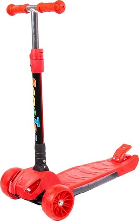 Самокат Полесье TJ-705L-V (красный)
