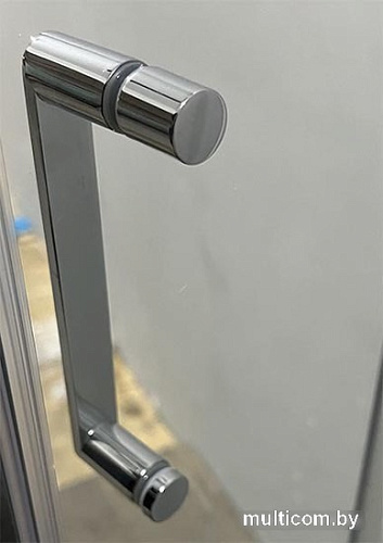 Душевая дверь Roxen Astra 580110-90B (черный/прозрачное)