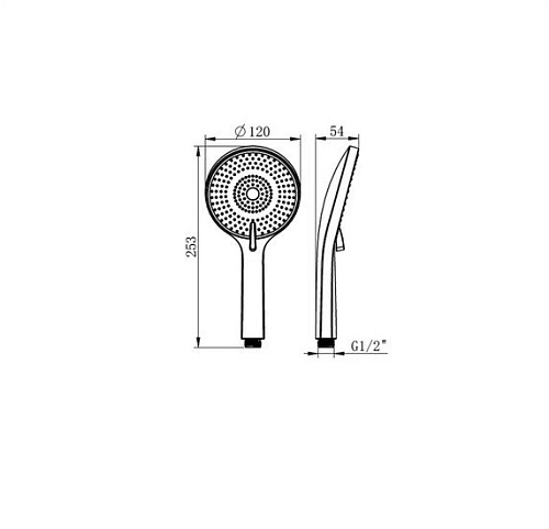 Душевая лейка Maxonor Pure Life PL20-9