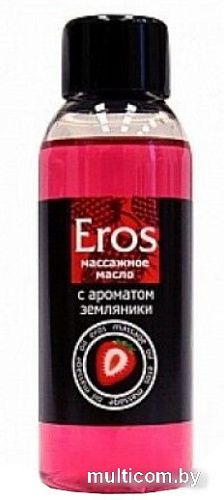 Масло для массажа Биоритм Eros c ароматом земляники 13006 (50 мл)