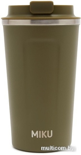 Термокружка Miku 510мл (оливковый)