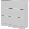 Комод Горизонт Нео 760 3 ящика (белый)