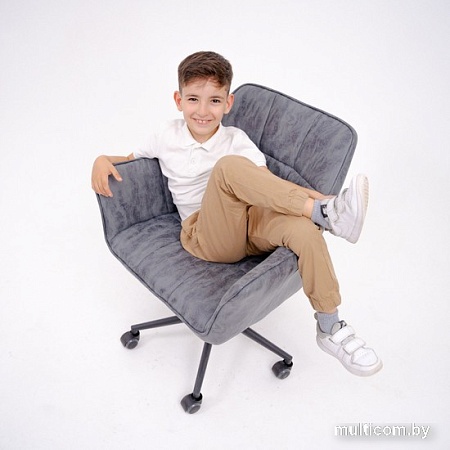 Кресло AksHome Barren (винтажный серый/черный)