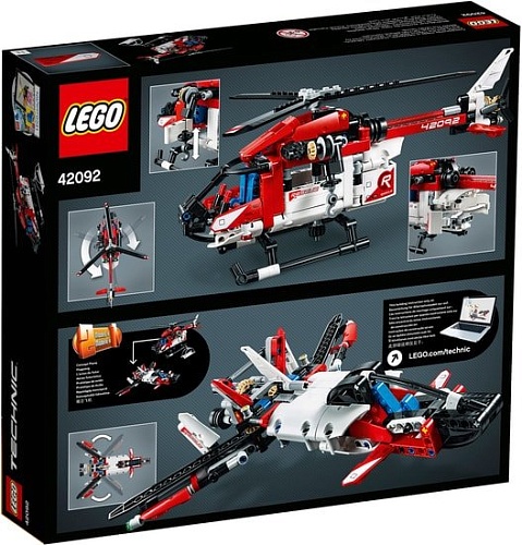 Конструктор LEGO Technic 42092 Спасательный вертолет