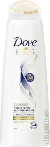 Dove Бальзам для волос Нair Therapy интенсивное восстановление 350 мл