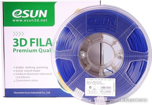 Esun PLA+ 1.75 мм 1000 г (синий)