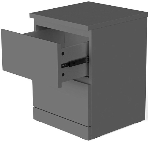 Тумба Mebelain Varma 2 (серый)