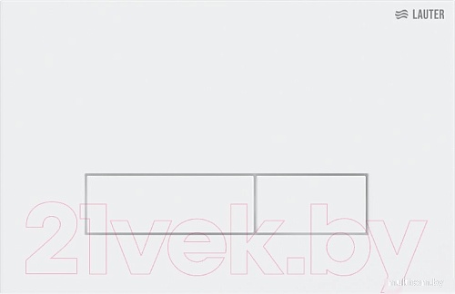 Панель смыва Lauter 219702HD (белый)