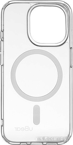 Чехол для телефона uBear Real Mag для iPhone 15 Pro (прозрачный)