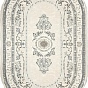 Ковер для жилой комнаты Bossan Rome 1754A-KGRI-BEJ-OVAL 80x150