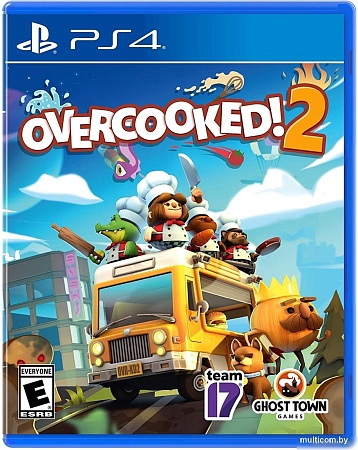 Overcooked! 2 (без русской озвучки и субтитров) для PlayStation 4
