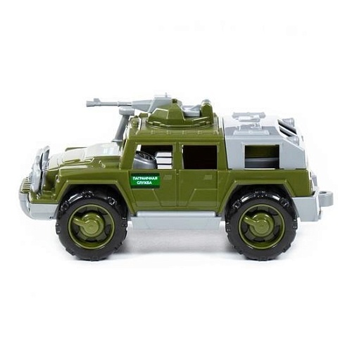 Полесье Автомобиль-джип пограничный Разведчик с 1-м пулемётом РБ 79268