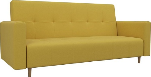 Диван Mebelico Вест 108719 (микровельвет, желтый)