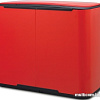 Brabantia Bo Pedal Bin 3 x 11л (пламенно-красный)