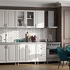 Готовая кухня SV-Мебель Прованс 2.0м МДФ без столешниц (белый/белый текстурный/белый текстурный)