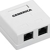 Розетка компьютерная Generica CS2-1C5EU-22-G