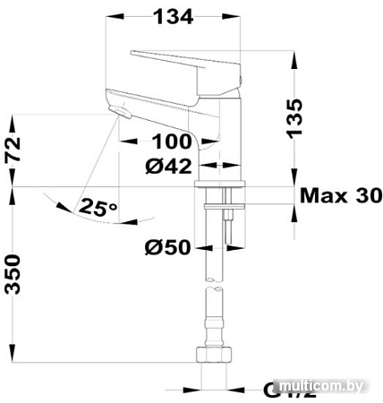 Смеситель TEKA Sineu 833461280