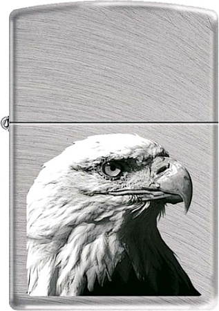 Зажигалка Zippo Chrome Arch 24647 Eagle Head