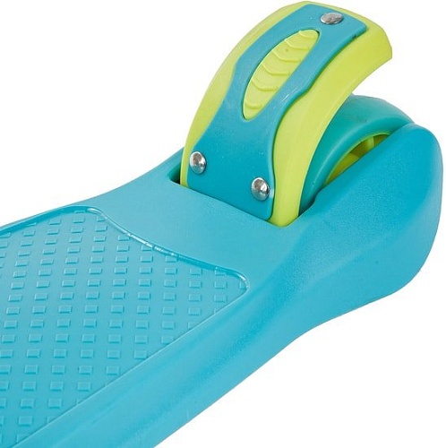 Самокат Novatrack Pro+ 2019 135H.RAINBOW.GN9 (синий/зеленый)