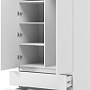 Шкаф распашной MyStar Сноули 900 ИВ-121.06.00 (белый)