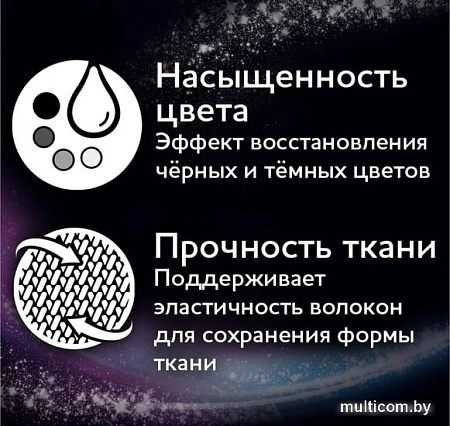 Гель для стирки Ласка Эффект Восстановления темного цвета и ткани 4 л