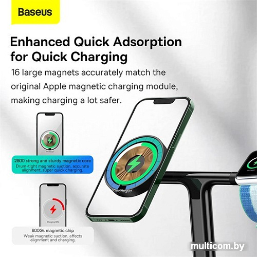 Беспроводное зарядное Baseus WXTE000101
