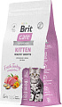 Сухой корм для кошек Brit Superpremium Kitten с индейкой для котят, беременных и кормящих кошек (здоровый рост) 1.5 кг
