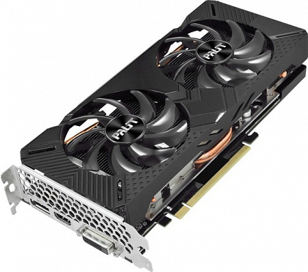 Видеокарта Palit GeForce GTX 1660 Super GP OC 6GB GDDR6 NE6166SS18J9-1160A-1