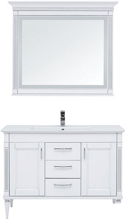 Aquanet Комплект мебели для ванной комнаты Селена с зеркалом 120 233127