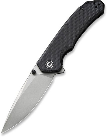 Складной нож Civivi Brazen 14C28N Steel Stonewashed Handle G10 C2102C (черный)