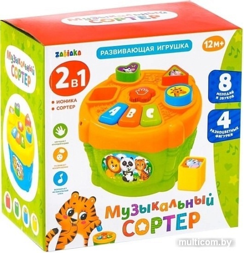 Сортер Zabiaka Музыкальный сортер 3629127