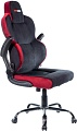 Кресло VMM Game Unit Velour XD-A-VRBKRD (черный/красный)