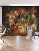 Комплект штор JoyArty Огненный сувенир Oxford DeLux 1.7x2.65 м (2 шт)