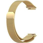 Браслет Rumi Milanese loop металлический для Huawei Band 7 (золотистый)